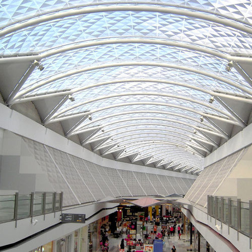 Système de toiture courbe - TE AWA MALL IN HAMILTON, NEW ZEALAND - Vector Foiltec - de profilé métallique / ETFE Texlon® / professionnel