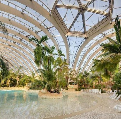 Système de toiture ETFE Texlon® - CENTER PARCS LES TROIS FORÊTS - Vector Foiltec - professionnel