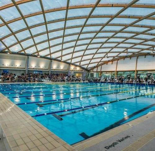Système de toiture courbe - COASTLANDS AQUATIC CENTRE - Vector Foiltec - ETFE Texlon® / professionnel
