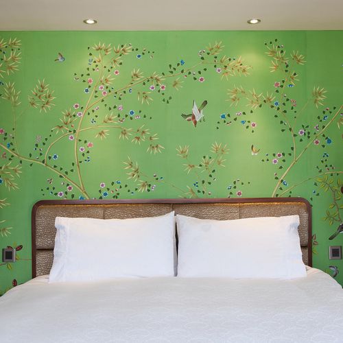 Papier peint classique - KELLY - Fromental - chinoiserie / fait main / peint à la main