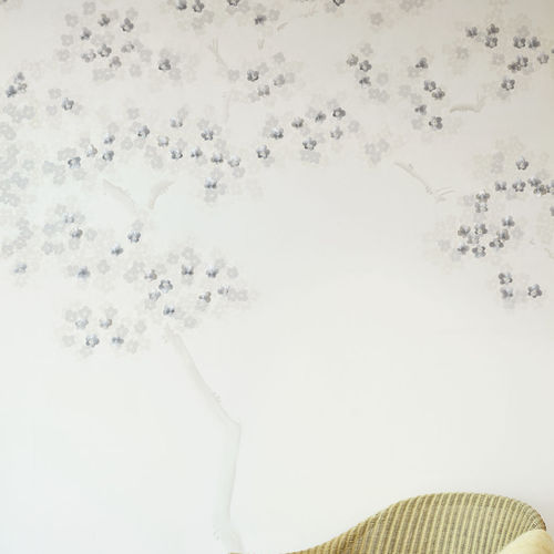 Papier peint contemporain - NIMBUS - Fromental - en soie / à motif nature / scène