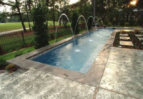 Fontaine de piscine - WMD100 - 1" STREAM JET - Crystal Fountains