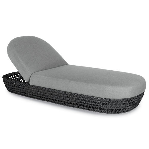Bain de soleil contemporain - Tonga - Contral - en Sunbrella® / en tissu déperlant / en corde