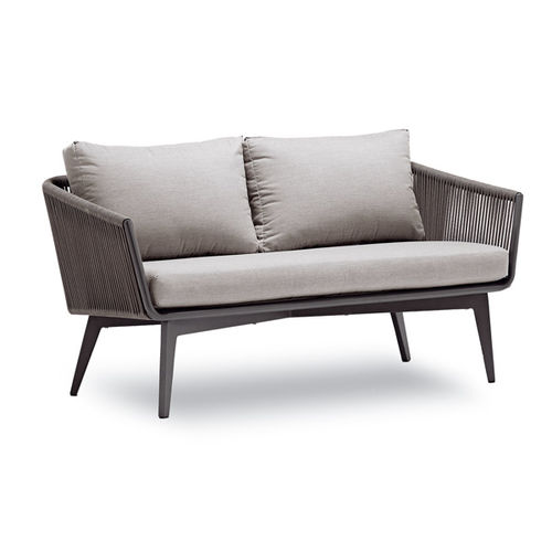 Canapé contemporain - Diva - Contral - pour extérieur / en tissu déperlant / avec revêtement amovible