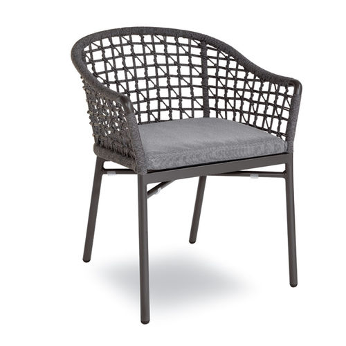 Chaise de salle à manger contemporaine - Karin Net - Contral - d'extérieur / en tissu déperlant / en tissu synthétique