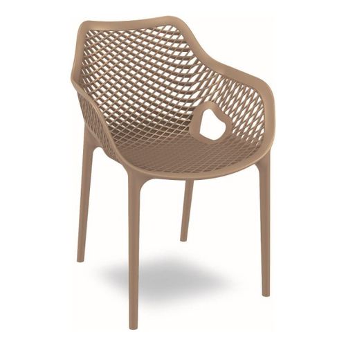 Chaise de salle à manger contemporaine - Sky - Contral - d'extérieur / en polypropylène / avec piètement en polypropylène