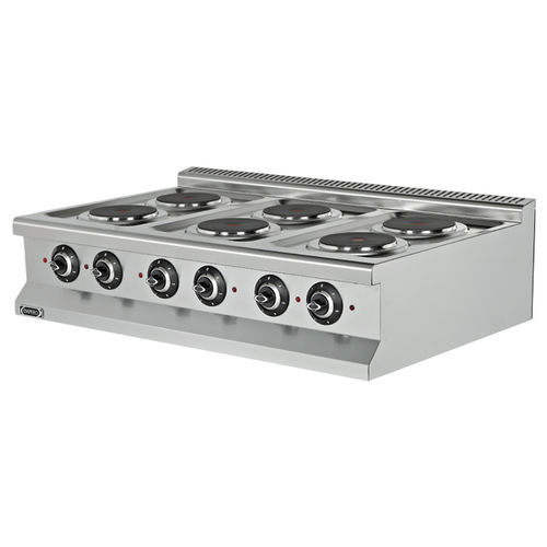 Table de cuisson électrique - EMP.7KE030 - Empero - professionnelle / 6 foyers / à poser