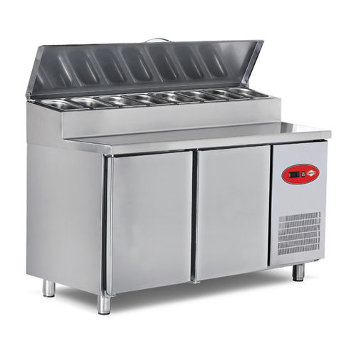 Table de préparation pour pizza - EMP.150.70.01-PS - Empero - en acier inoxydable / réfrigérée / professionnelle