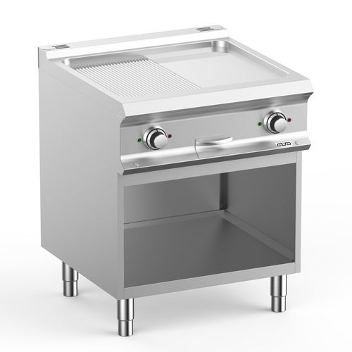 Plaque de cuisson électrique - FTBE77ALRC - mbm - professionnelle / avec gril panini
