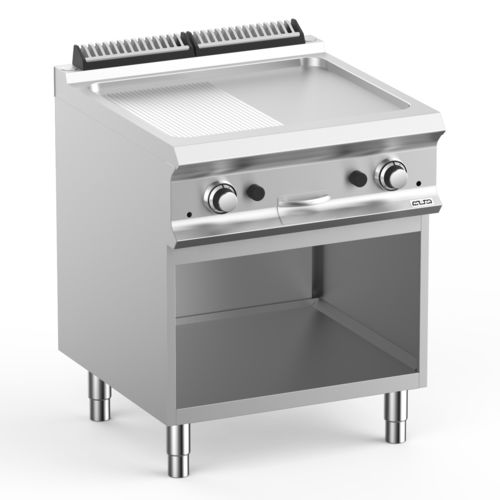 Plaque de cuisson électrique - FTBG77ALR - mbm - à gaz / professionnelle / avec gril panini