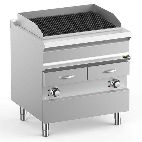 Gril électrique - WGE78 - mbm - au sol / professionnel / en acier inox