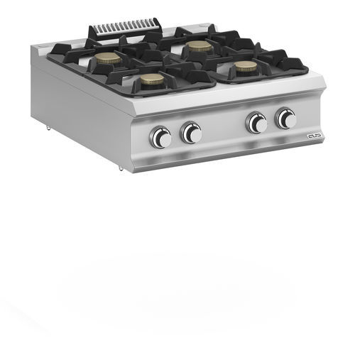 Cuisinière à gaz - FB98TXXL - mbm - électrique / 4 foyers / 1 four