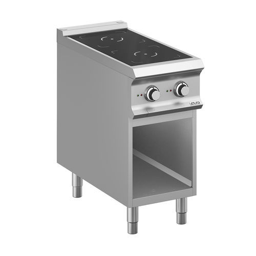 Cuisinière à induction - IN94A - mbm - professionnelle / 2 foyers / 1 four