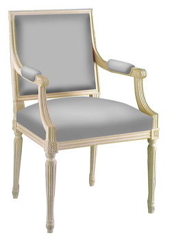 Fauteuil de style Louis XVI - DELAROUX  - Jacob / en polyuréthane