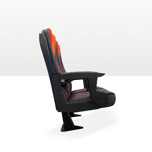 Fauteuil de cinéma en tissu - SCARLETT CINEPLEX - ASCÉNDER - en polypropylène / professionnel / bleu