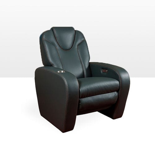 Fauteuil de cinéma en cuir - SCARLETT - ASCÉNDER - professionnel / noir / tapissé