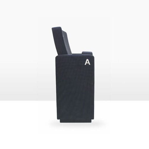 Fauteuil d'auditorium contemporain - PERSEO - ASCÉNDER - en tissu / en bois / pliant