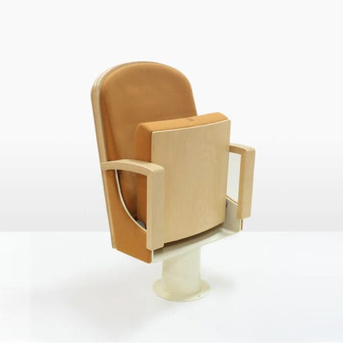 Fauteuil d'auditorium contemporain - PETRA IRIS - ASCÉNDER - en textile / en bois / pliant