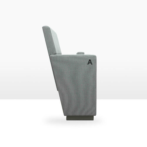 Fauteuil d'auditorium contemporain - DAFNE - ASCÉNDER - en textile / en bois / pliant