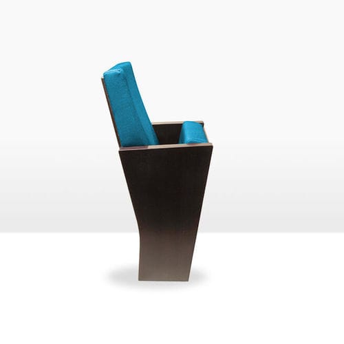 Fauteuil d'auditorium contemporain - RIALTO-LEIDOR - ASCÉNDER - en textile / en bois / pliant
