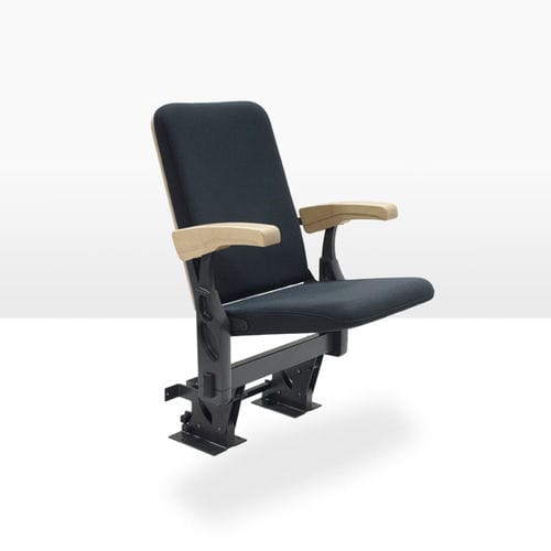 Fauteuil d'auditorium contemporain - SPACE PLUS - ASCÉNDER - en tissu / en polypropylène / pliant