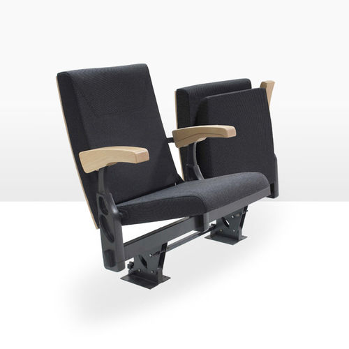 Fauteuil d'auditorium contemporain - CLUB - ASCÉNDER - en textile / en plastique / pliant