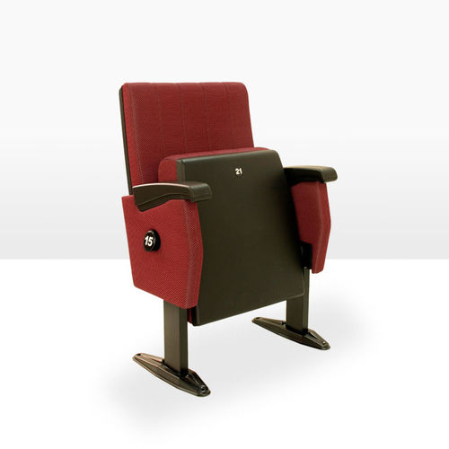 Chaise d'auditorium contemporaine - ANGELINA - ASCÉNDER - d'intérieur / en tissu / en bois