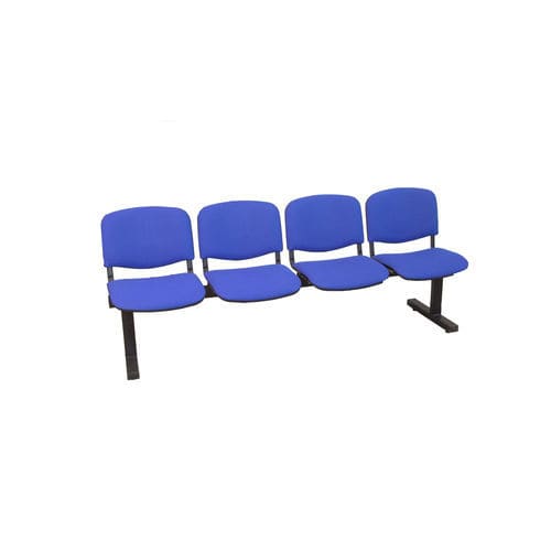 Sièges sur poutre en fer - BANCADA ALCARÁZ - Piqueras y Crespo - en tissu / 2 places / 5 places