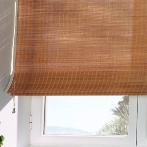 Store plissé - ROMAN - Luxmader - pour fenêtre / en bois / avec actionnement manuel