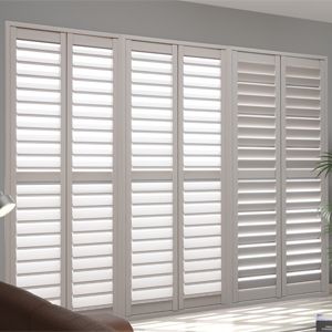 Volet à lames - FUSION TREND - Luxmader - en bois / pour fenêtre