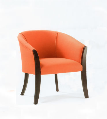 Chaise visiteur classique - Regent - Kingsgate Furniture ltd - d'intérieur / en tissu / en cuir