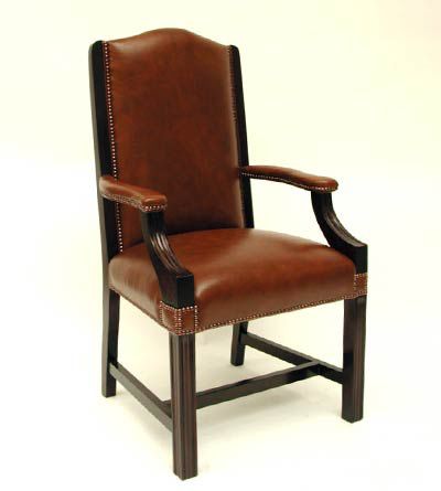 Chaise de conférence classique - Conference  - Kingsgate Furniture ltd - d'intérieur / en cuir / avec piètement en bois massif