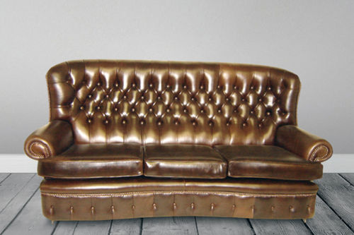 Canapé chesterfield - Brookhouse  - Kingsgate Furniture ltd - en cuir / avec accoudoirs / avec coussin amovible