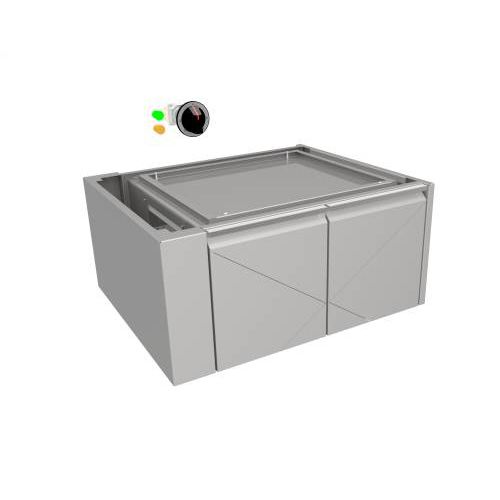 Tiroir chauffant professionnel - MS-WSFT-2-EB-900 - MENU SYSTEM AG