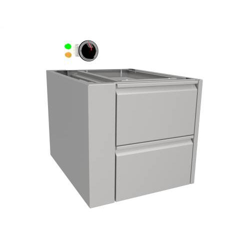 Tiroir chauffant professionnel - MS-WSSL-1-EB-600 - MENU SYSTEM AG