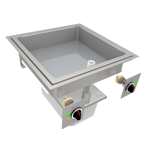 Plancha pour cuisine professionnelle - MS-B-60E - MENU SYSTEM AG - à induction / encastrable