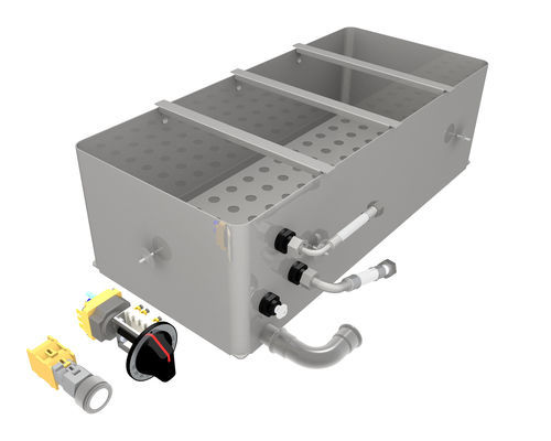 Bain-marie électrique - MS-BM-GN 4x1/3 E - MENU SYSTEM AG