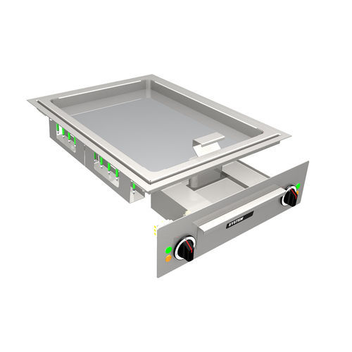 Plaque de cuisson à induction - MS-G-120E - MENU SYSTEM AG - électrique / à usage professionnel / avec table du cuisson à induction