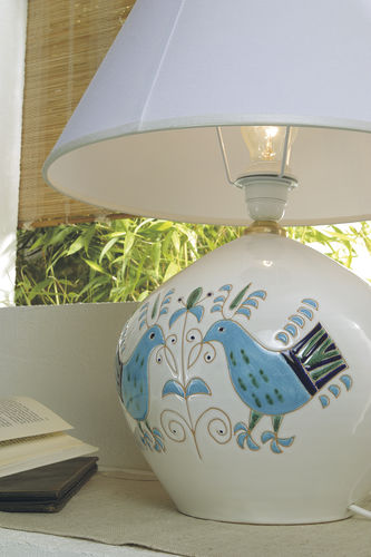 Lampe de table - LE PAVONCELLE - Cerasarda - en céramique / classique / d'intérieur