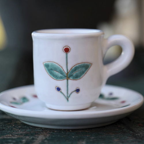 Tasse à café en céramique - LE PAVONCELLE - Cerasarda - à usage domestique