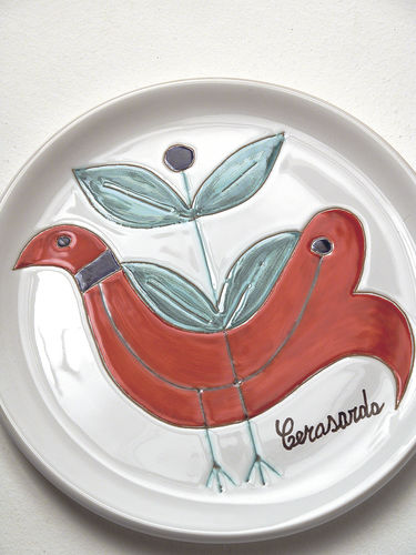 Assiette plate - PIATTI DA COLLEZIONE - Cerasarda - ronde / ovale / en céramique