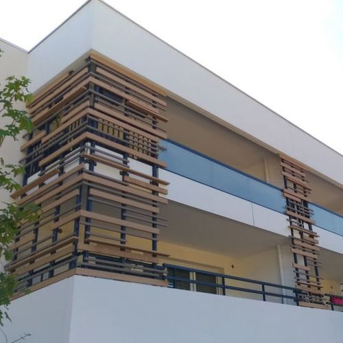 Profilé de finition en composite - SOLEO 6027 - GEOLAM - en aluminium / pour façade / tubulaire