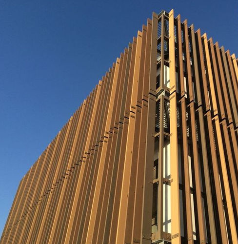 Profilé de finition en composite - SOLEO 6017 - GEOLAM - en aluminium / pour façade / tubulaire