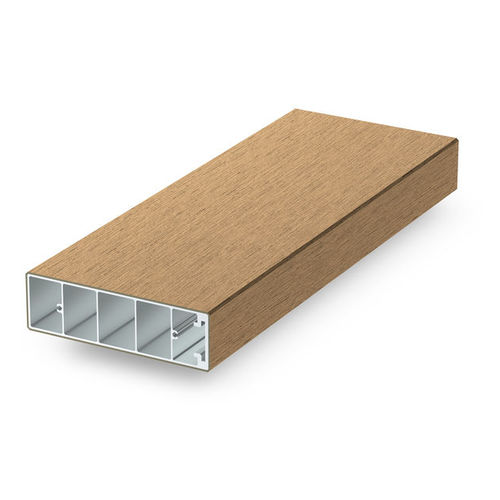 Profilé de finition en composite - SOLEO 6032 - GEOLAM - en aluminium / pour façade / tubulaire