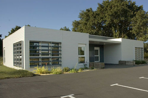 Bâtiment modulaire - LEPINEAU 166 m²  - Cougnaud - préfabriqué / en bois / pour bureau