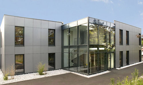 Bâtiment préfabriqué - SATELEC 515 m²  - Cougnaud - en bois / pour bureau / écologique