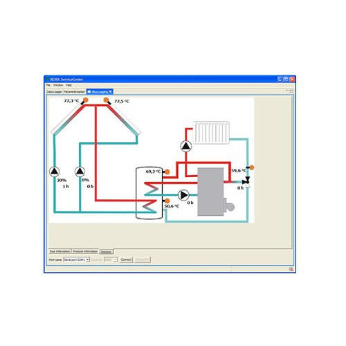 Logiciel de gestion - RSC - RESOL Elektronische Regelungen GmbH - pour installation immotique