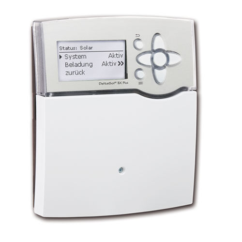 Régulateur de chauffage mural - DELTASOL® BX PLUS - RESOL Elektronische Regelungen GmbH - pour chauffe-eau solaire