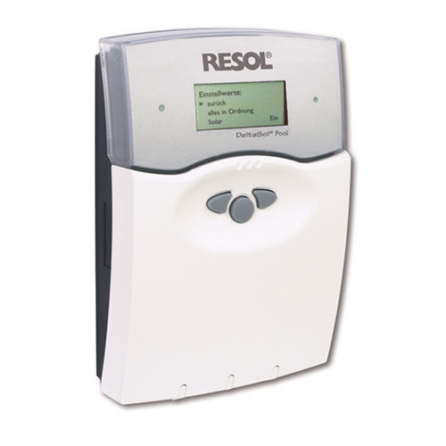 Coffret électrique de piscine pour chauffage - DELTASOL® POOL - RESOL Elektronische Regelungen GmbH
