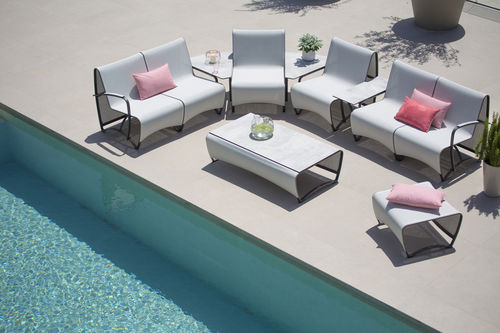 Canapé modulable - JET STREAM - LES JARDINS - contemporain / de jardin / en Batyline®